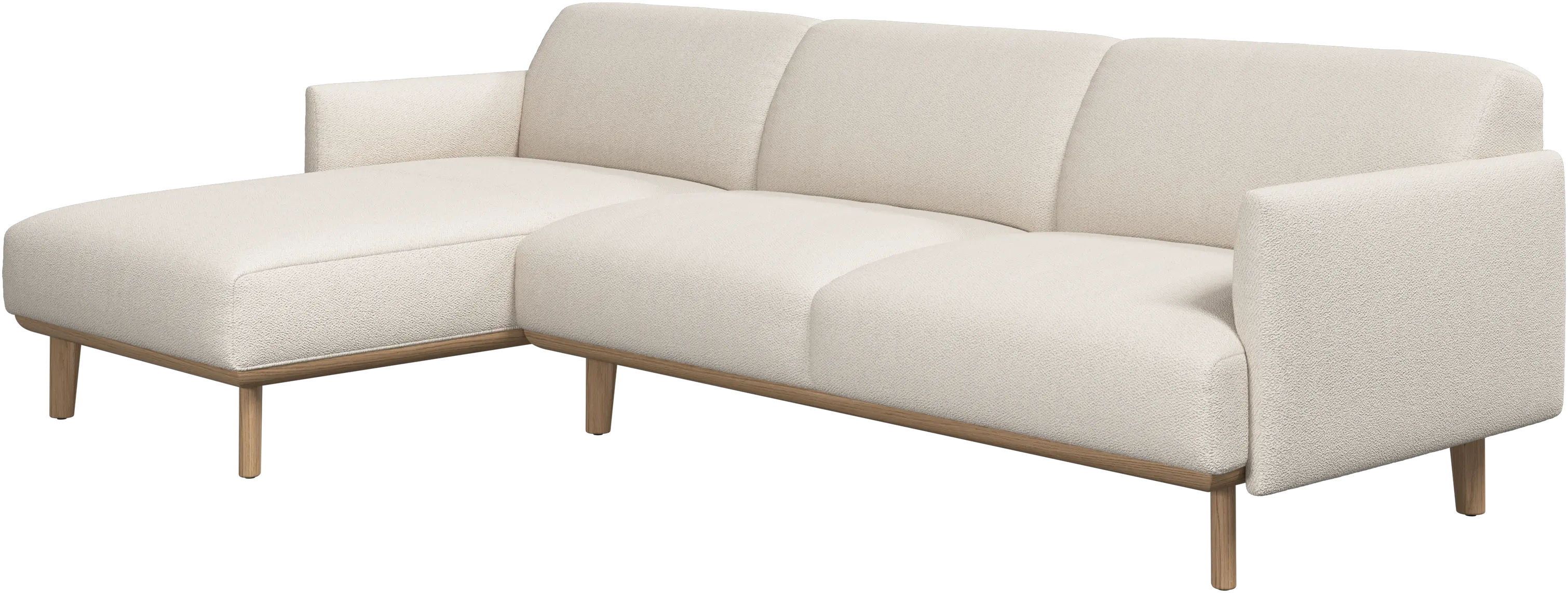 BoConcept 北欧デザイン　ホワイトレザー ソファ L字型ソファ | デザインを見る | ボーコンセプト